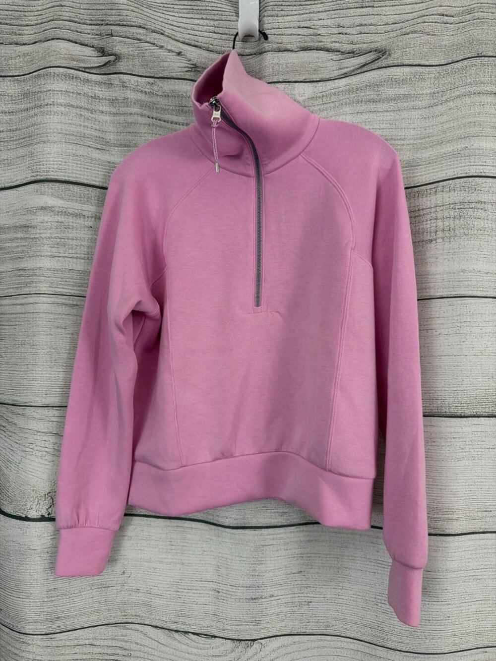 Spanx AirEssentials Half Zip Petunia Size S